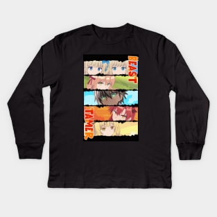 Beast Tamer - Rein x Kanade x Tania x Sora x Runa x Nina Kids Long Sleeve T-Shirt